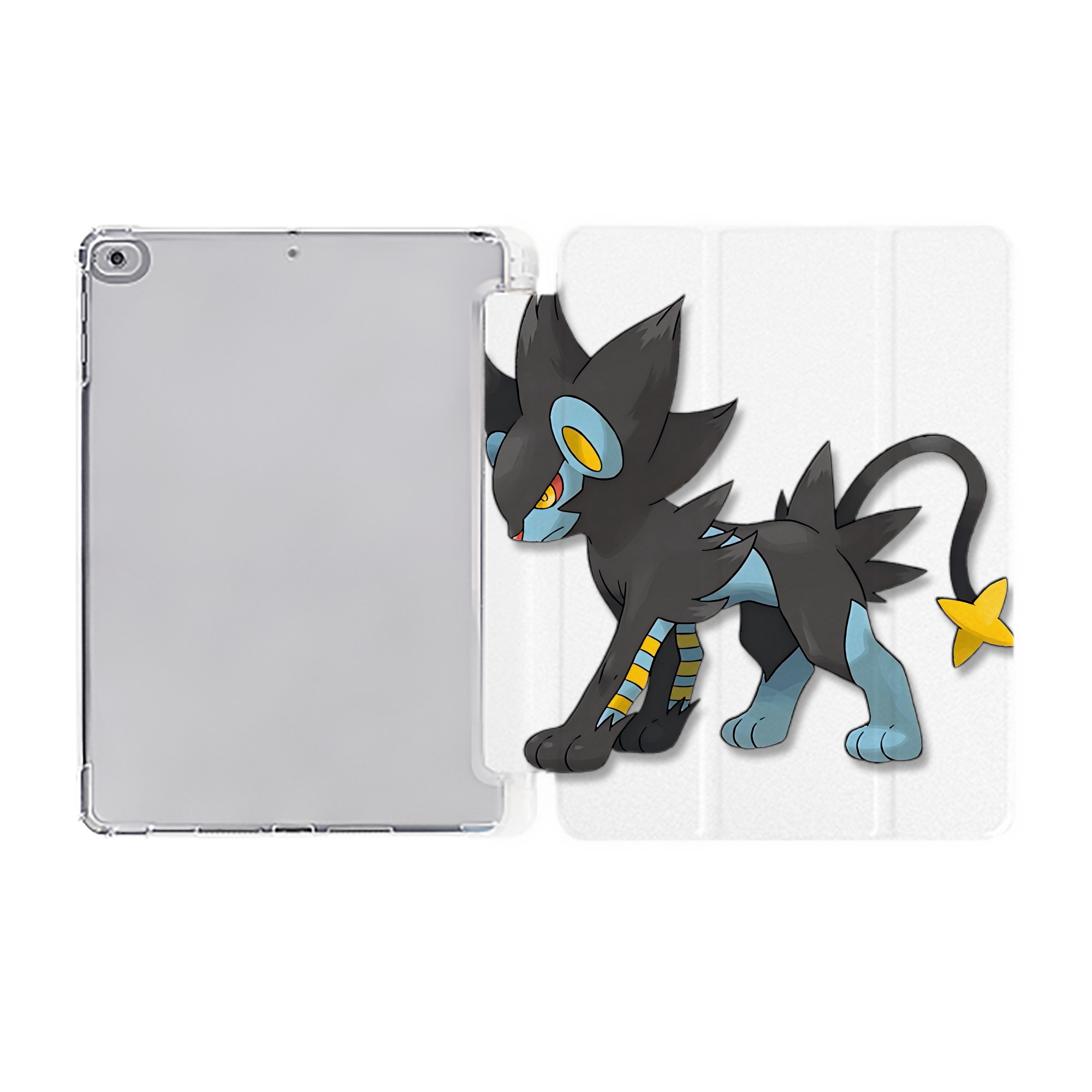 （画像用） Digimon デジタルモンスター/デジモン IPad ケース ペン収納付き 三つ折りスタンド PUレザー×シリコン 対応機種9.5/10.5/10.9インチ